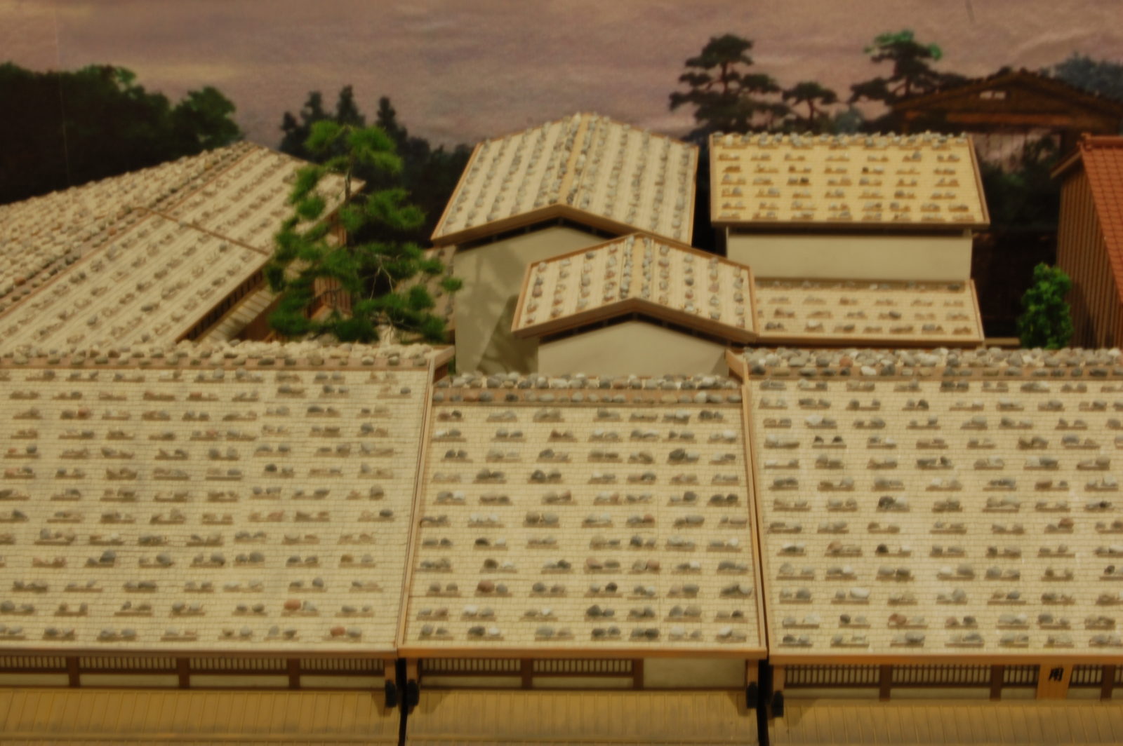 城下町金沢の暮らしと町並み模型(石川県立歴史博物館常設展示)